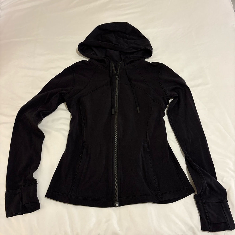 lululemon athletica define hooded jacket Black Full-Zip Hoodie